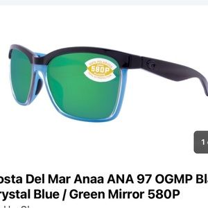 Costa Del Mar Anaa 97 OGMP 580 polarized